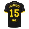 Camiseta de fútbol Borussia Dortmund Hummels 15 2ª equipación 2023-24 Camiseta de fútbol Borussia Dortmund Hummels 15 2ª equipación 2023-24